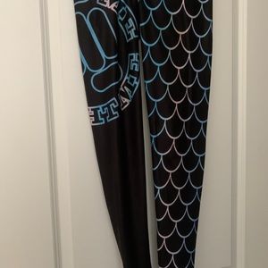 Feed me fight me mermaid leggings